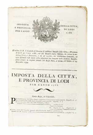 Lotto di opuscoli e pubblicazioni su Lodi.  - Asta Grafica & Libri - Libreria Antiquaria Gonnelli - Casa d'Aste - Gonnelli Casa d'Aste