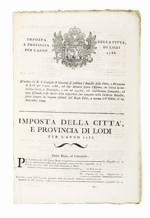 Lotto di opuscoli e pubblicazioni su Lodi.  - Asta Grafica & Libri - Libreria Antiquaria Gonnelli - Casa d'Aste - Gonnelli Casa d'Aste