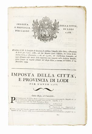 Lotto di opuscoli e pubblicazioni su Lodi. Storia locale, Storia, Diritto e Politica  - Auction Graphics & Books - Libreria Antiquaria Gonnelli - Casa d'Aste - Gonnelli Casa d'Aste