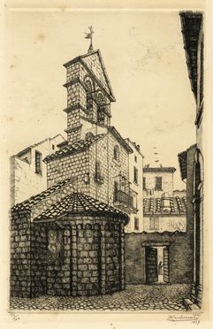  Antonio Carbonati  (Mantova, 1893 - Roma, 1956) : Lotto composto di 6 incisioni dalla cartella Terni.  - Auction Graphics & Books - Libreria Antiquaria Gonnelli - Casa d'Aste - Gonnelli Casa d'Aste