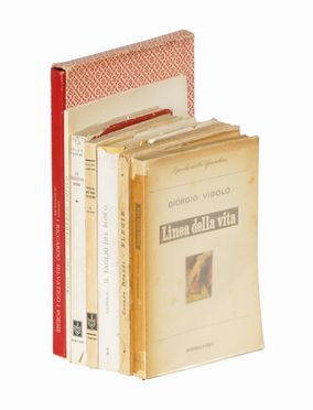  Luzi Mario : Quaderno gotico.  Cesare Brandi, Carlo Cassola, Cesare Zavattini  (Luzzara, 1902 - Roma, 1989), Gabriele Mucchi, Guido Piovene  (Vicenza, 1907 - Londra, 1974), Riccardo Selvatico  - Asta Grafica & Libri - Libreria Antiquaria Gonnelli - Casa d'Aste - Gonnelli Casa d'Aste
