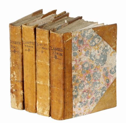  Zanotti Francesco Maria : Opere. Tomo I (-IV). Figurato, Scienze tecniche e matematiche, Collezionismo e Bibliografia  - Auction Graphics & Books - Libreria Antiquaria Gonnelli - Casa d'Aste - Gonnelli Casa d'Aste