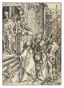  Albrecht Dürer  (Norimberga, 1471 - Norimberga, 1528) [da] : Ecce Homo.  - Asta Grafica & Libri - Libreria Antiquaria Gonnelli - Casa d'Aste - Gonnelli Casa d'Aste