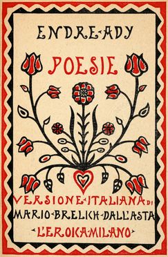  Endre Ady : Poesie. Versione italiana di Mario Brelich dall'Asta. Poesia, Letteratura  - Auction Graphics & Books - Libreria Antiquaria Gonnelli - Casa d'Aste - Gonnelli Casa d'Aste