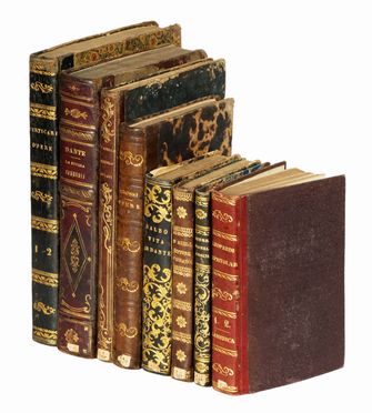  Alighieri Dante [e altri] : Lotto composto di 8 libri.  - Asta Grafica & Libri - Libreria Antiquaria Gonnelli - Casa d'Aste - Gonnelli Casa d'Aste