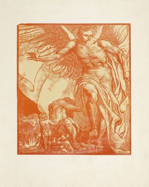  Cesare Ratta  (Bologna, 1857 - 1938) [e altri] : La moderna xilografia italiana. Venticinque tavole incise da artisti del   bulino. Seconda cartella.  Francesco Sapori, Gino Barbieri  (Cesena, 1885 - Monte Zomo, 1917), Carlo Guarnieri  (Campiglia Marittima, 1892 - Grosseto, 1988), Giuseppe Torelli, Paolo Paschetto  - Auction Graphics & Books - Libreria Antiquaria Gonnelli - Casa d'Aste - Gonnelli Casa d'Aste