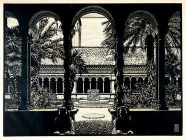  Giorgio Pianigiani  (Roma, 1899 - Ancona, 1975) : Lotot composto di 5 incisioni.  - Asta Grafica & Libri - Libreria Antiquaria Gonnelli - Casa d'Aste - Gonnelli Casa d'Aste