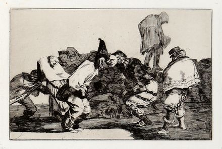  Francisco Goya y Lucientes  (Fuendetodos,, 1746 - Bordeaux,, 1828) : Los Proverbios.  - Asta Grafica & Libri - Libreria Antiquaria Gonnelli - Casa d'Aste - Gonnelli Casa d'Aste