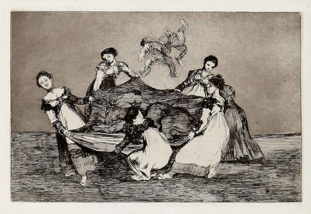  Francisco Goya y Lucientes  (Fuendetodos,, 1746 - Bordeaux,, 1828) : Los Proverbios.  - Asta Grafica & Libri - Libreria Antiquaria Gonnelli - Casa d'Aste - Gonnelli Casa d'Aste