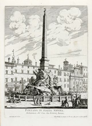  Falda Giovanni Battista : Il nuovo teatro delle fabriche, et edificii, in prospettiva di Roma moderna. Libro primo (-terzo).  Marcus Sadeler  (Munich, ), Giovanni Maggi  (Roma, 1566 - 1618), Francesco Villamena  (Assisi,  - Roma, 1626)  - Asta Grafica & Libri - Libreria Antiquaria Gonnelli - Casa d'Aste - Gonnelli Casa d'Aste