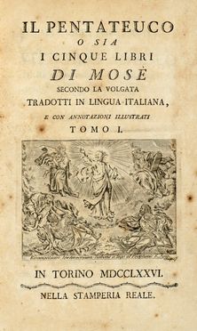 Del Vecchio Testamento secondo la volgata [...] Tomo I (-XVII). Religione, Bibbia, Figurato, Religione, Collezionismo e Bibliografia  - Auction Graphics & Books - Libreria Antiquaria Gonnelli - Casa d'Aste - Gonnelli Casa d'Aste