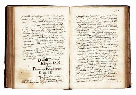  Genga Bernardino : Libro dell?Istituzione / Chirurgica / Trattato dell'Ulceri, / Morbo Venereo / Della Farmacia Chirurgica / Dettata dal Genga in / S. Spirito in Sassia / Roma.  - Asta Grafica & Libri - Libreria Antiquaria Gonnelli - Casa d'Aste - Gonnelli Casa d'Aste