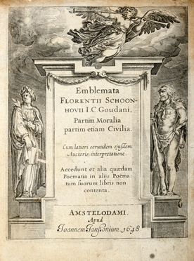  Schoonhoven Florens : Emblemata [...] Partim Moralia partim etiam civilia...  - Asta Grafica & Libri - Libreria Antiquaria Gonnelli - Casa d'Aste - Gonnelli Casa d'Aste