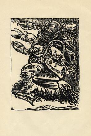  Incisione, Arte : Lotto composto di 2 incisioni.  Alfred Kubin  (Leitmeritz, 1877 - Zwickledt, 1959), Ernst Barlach  (Wedel, 1870 - Rostock, 1938)  - Auction Graphics & Books - Libreria Antiquaria Gonnelli - Casa d'Aste - Gonnelli Casa d'Aste