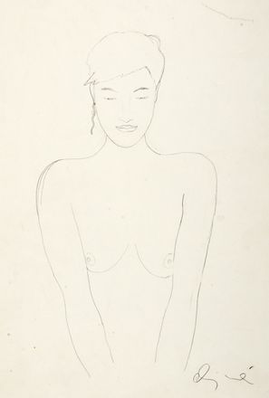  Luca Alinari  (Firenze, 1943 - 2019) : Nudo femminile.  - Asta Grafica & Libri - Libreria Antiquaria Gonnelli - Casa d'Aste - Gonnelli Casa d'Aste