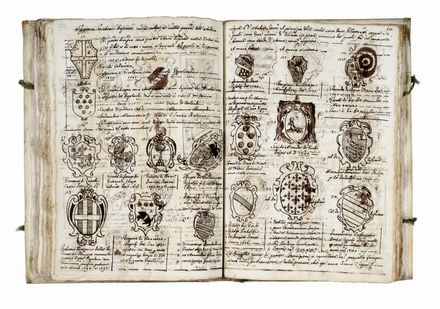  Fantoni Giovanni Vinicio : Raccolta de' nomi de Podest� / di Castiglion Fiorentino [?].  - Asta Grafica & Libri - Libreria Antiquaria Gonnelli - Casa d'Aste - Gonnelli Casa d'Aste