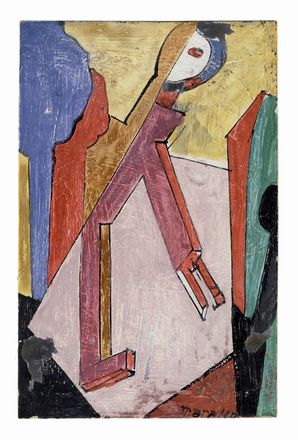  Antonio Marasco  (Nicastro, 1896 - Firenze, 1975) : Personaggio futurista.  - Asta Grafica & Libri - Libreria Antiquaria Gonnelli - Casa d'Aste - Gonnelli Casa d'Aste