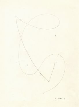  Alberto Viani  (Quistello, 1906 - Venezia, 1989) : Lotto composto di 2 disegni.  - Auction Graphics & Books - Libreria Antiquaria Gonnelli - Casa d'Aste - Gonnelli Casa d'Aste
