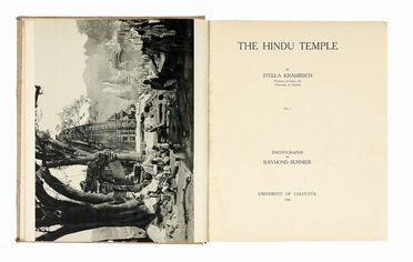  Kramrish Stella : The Hindu temple.  - Asta Grafica & Libri - Libreria Antiquaria Gonnelli - Casa d'Aste - Gonnelli Casa d'Aste