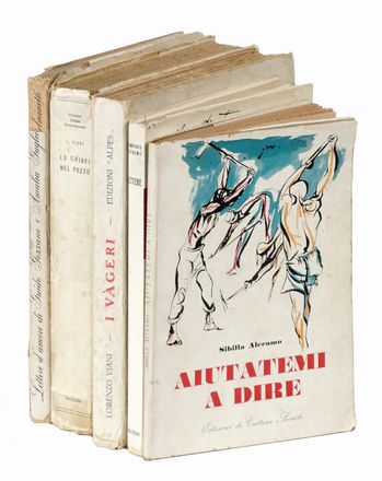  Aleramo Sibilla : Aiutatemi a dire. Nuove Poesie.  Renato Guttuso  (Bagheria, 1911 - Roma, 1987), Dino Campana, Guido Gozzano, Amalia Guglielminetti, Lorenzo Viani  (Viareggio, 1882 - Ostia, 1936)  - Asta Grafica & Libri - Libreria Antiquaria Gonnelli - Casa d'Aste - Gonnelli Casa d'Aste