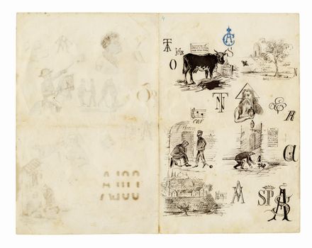 Anonimo del XIX secolo : Rebus.  - Asta Grafica & Libri - Libreria Antiquaria Gonnelli - Casa d'Aste - Gonnelli Casa d'Aste