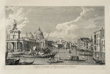  Antonio Visentini  (Venezia, 1688 - 1782) : Urbis Venetiarum Prospectus Celebriores, ex Antonii Canal Tabulis XXXVIII. Aere expressi ab Antonio Visentini.  - Asta Grafica & Libri - Libreria Antiquaria Gonnelli - Casa d'Aste - Gonnelli Casa d'Aste