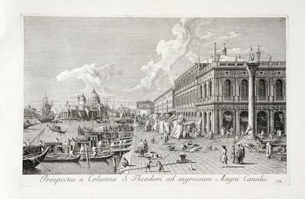  Antonio Visentini  (Venezia, 1688 - 1782) : Urbis Venetiarum Prospectus Celebriores, ex Antonii Canal Tabulis XXXVIII. Aere expressi ab Antonio Visentini.  - Asta Grafica & Libri - Libreria Antiquaria Gonnelli - Casa d'Aste - Gonnelli Casa d'Aste