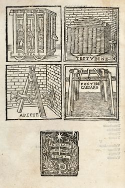  Caesar Gaius Julius : Commentarii [...] tradotti per Agostino Urtica Della Porta genovese.  Agostino Ortica Della Porta  - Asta Grafica & Libri - Libreria Antiquaria Gonnelli - Casa d'Aste - Gonnelli Casa d'Aste