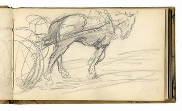  Ruggero Panerai  (Firenze, 1862 - Parigi, 1923) [attribuito a] : Album di disegni.  - Asta Grafica & Libri - Libreria Antiquaria Gonnelli - Casa d'Aste - Gonnelli Casa d'Aste