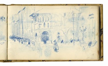  Ruggero Panerai  (Firenze, 1862 - Parigi, 1923) [attribuito a] : Album di disegni.  - Asta Grafica & Libri - Libreria Antiquaria Gonnelli - Casa d'Aste - Gonnelli Casa d'Aste
