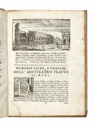  Ficoroni Francesco (de) : Le Vestigia, e rarit� di Roma antica ricercate... Libro primo (-secondo).  - Asta Grafica & Libri - Libreria Antiquaria Gonnelli - Casa d'Aste - Gonnelli Casa d'Aste