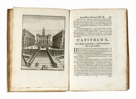  Ficoroni Francesco (de) : Le Vestigia, e rarit� di Roma antica ricercate... Libro primo (-secondo).  - Asta Grafica & Libri - Libreria Antiquaria Gonnelli - Casa d'Aste - Gonnelli Casa d'Aste