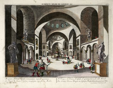  Georg Balthasar Probst  (Augusta, 1732 - 1801) [excudit] : Le sette meraviglie del mondo.  - Auction Graphics & Books - Libreria Antiquaria Gonnelli - Casa d'Aste - Gonnelli Casa d'Aste
