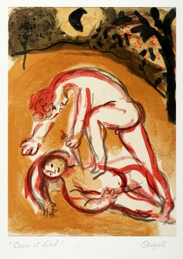  Marc Chagall  (Vitebsk, 1887 - St. Paul de  Vence, 1985) : Lotto composto di 3 incisioni.  - Auction Graphics & Books - Libreria Antiquaria Gonnelli - Casa d'Aste - Gonnelli Casa d'Aste