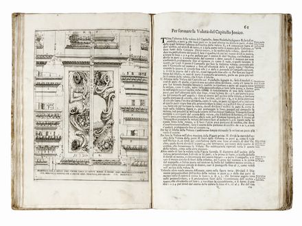  Galli Bibiena Ferdinando : L'architettura civile preparata su la geometria, e ridotta alle prospettive. Considerazioni pratiche [...] dissegnate, e descritte in cinque parti...  - Asta Grafica & Libri - Libreria Antiquaria Gonnelli - Casa d'Aste - Gonnelli Casa d'Aste