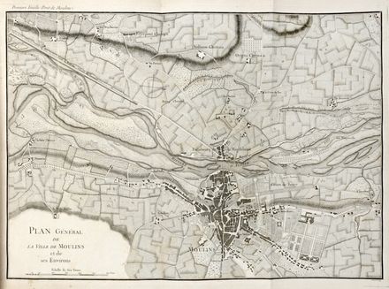  Regemortes Louis (de) : Description du nouveau Pont de Pierre, construit sur la rivière d'Allier a Moulins...  - Asta Grafica & Libri - Libreria Antiquaria Gonnelli - Casa d'Aste - Gonnelli Casa d'Aste