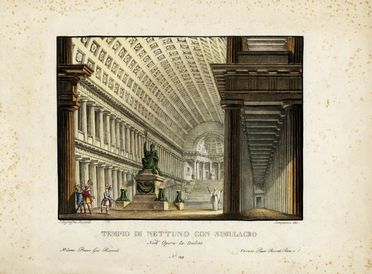  Alessandro Sanquirico  (Milano, 1777 - 1849) : Lotto composto di 2 incisioni.  - Asta Grafica & Libri - Libreria Antiquaria Gonnelli - Casa d'Aste - Gonnelli Casa d'Aste