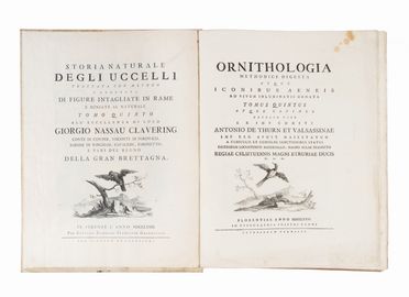  Manetti Saverio : Storia naturale degli uccelli trattata con metodo.Tomo primo (quinto ed ultimo). Uccelli, Scienze naturali, Figurato, Scienze naturali, Collezionismo e Bibliografia  Violante Lampredi Vanni  ( - 1776), Lorenzo Lorenzi  - Auction Graphics & Books - Libreria Antiquaria Gonnelli - Casa d'Aste - Gonnelli Casa d'Aste