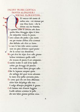  Alighieri Dante : Commedia Dantis Alighierii, poetae Florentini [...] a cura di Gelasio Caetani. Dantesca, Facsimili, Letteratura, Collezionismo e Bibliografia  Gelasio Caetani  - Auction Graphics & Books - Libreria Antiquaria Gonnelli - Casa d'Aste - Gonnelli Casa d'Aste