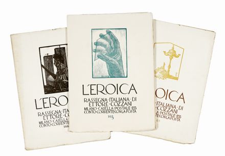 L'Eroica. Rassegna italiana di Ettore Cozzani. Anno XX-XXI, n. 163.  Remo Branca  (Sassari, 1897 - Roma, 1988), Ettore Cozzani  - Asta Grafica & Libri - Libreria Antiquaria Gonnelli - Casa d'Aste - Gonnelli Casa d'Aste