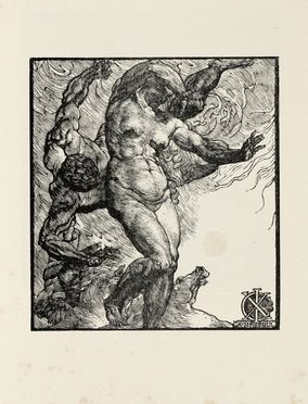 L'Eroica. Rassegna italiana di Ettore Cozzani. Anno IX, n. 58.  Ettore Cozzani, Antonio Paolo Antony De Witt  (Livorno, 1876 - Firenze, 1967), Adolfo De Carolis  (Montefiore dell'Aso, 1874 - Roma, 1928)  - Asta Grafica & Libri - Libreria Antiquaria Gonnelli - Casa d'Aste - Gonnelli Casa d'Aste