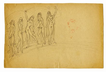 Lotto composto di 47 disegni di nudi femminili.  - Asta Grafica & Libri - Libreria Antiquaria Gonnelli - Casa d'Aste - Gonnelli Casa d'Aste