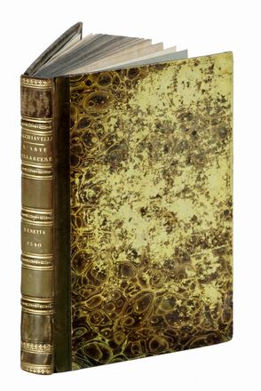  Machiavelli Niccolò : Libro de l'arte della guerra.  - Asta Grafica & Libri - Libreria Antiquaria Gonnelli - Casa d'Aste - Gonnelli Casa d'Aste