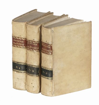  Cicero Marcus Tullius : Orationum pars I (-III). Cum correctionibus Pauli Manutii.  Paolo Manuzio  (Venezia, 1512 - Roma, 1574)  - Asta Grafica & Libri - Libreria Antiquaria Gonnelli - Casa d'Aste - Gonnelli Casa d'Aste