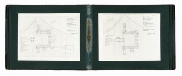 R. Spedale degli Innocenti di Firenze. Progetto di brefotrofio nel parco della ex Villa Lorenzi. Veduta  - Auction Graphics & Books - Libreria Antiquaria Gonnelli - Casa d'Aste - Gonnelli Casa d'Aste