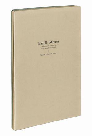  Pietro Diana  (Milano, 1931 - 2006) : Nate dal Mare. Cinque litografie.  Maurilio Minuzzi, Giuseppe Zancan  - Auction Graphics & Books - Libreria Antiquaria Gonnelli - Casa d'Aste - Gonnelli Casa d'Aste