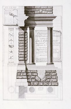  Piranesi Giovanni Battista : Osservazioni [...] sopra la Lettre de m. Mariette aux auteurs de la Gazette littèraire de l'Europe.  Francesco Piranesi  (Roma,  - Parigi, 1810)  - Asta Grafica & Libri - Libreria Antiquaria Gonnelli - Casa d'Aste - Gonnelli Casa d'Aste
