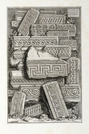  Piranesi Giovanni Battista : Osservazioni [...] sopra la Lettre de m. Mariette aux auteurs de la Gazette littèraire de l'Europe.  Francesco Piranesi  (Roma,  - Parigi, 1810)  - Asta Grafica & Libri - Libreria Antiquaria Gonnelli - Casa d'Aste - Gonnelli Casa d'Aste