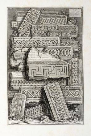  Piranesi Giovanni Battista : Osservazioni [...] sopra la Lettre de m. Mariette aux auteurs de la Gazette littraire de l'Europe.  Francesco Piranesi  (Roma,  - Parigi, 1810)  - Asta Grafica & Libri - Libreria Antiquaria Gonnelli - Casa d'Aste - Gonnelli Casa d'Aste