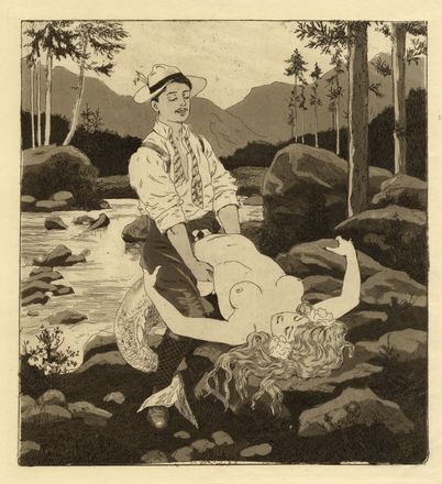  Emil Sartori : Lotto composto di 6 tavole da Die Bonbonnière.  - Asta Grafica & Libri - Libreria Antiquaria Gonnelli - Casa d'Aste - Gonnelli Casa d'Aste